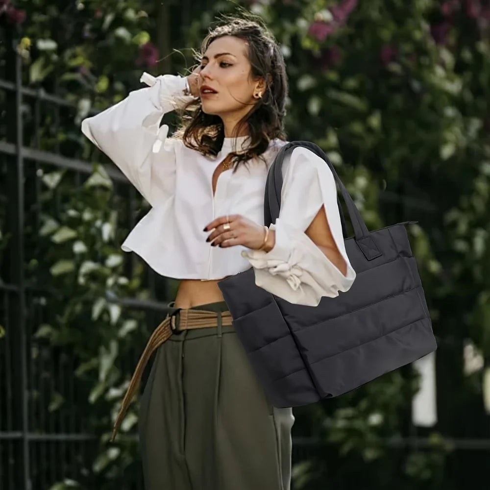 PuffyTote™ | Ultra-Light Quilted Bag