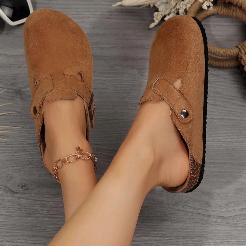 RelaxFit™ | Suede Casual Clogs – No More Foot Pain or Pressure