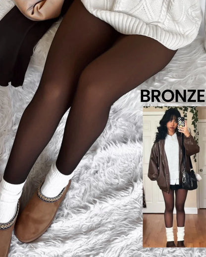 VelviHeat™ | Sheer Thermal Tights – All-Day Warmth in a Bare-Leg Look