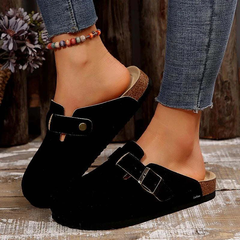 RelaxFit™ | Suede Casual Clogs – No More Foot Pain or Pressure