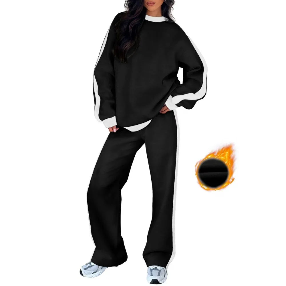 SnugMotion™ | Crewneck Jogger Outfit – Effortless Comfort, Daily Style