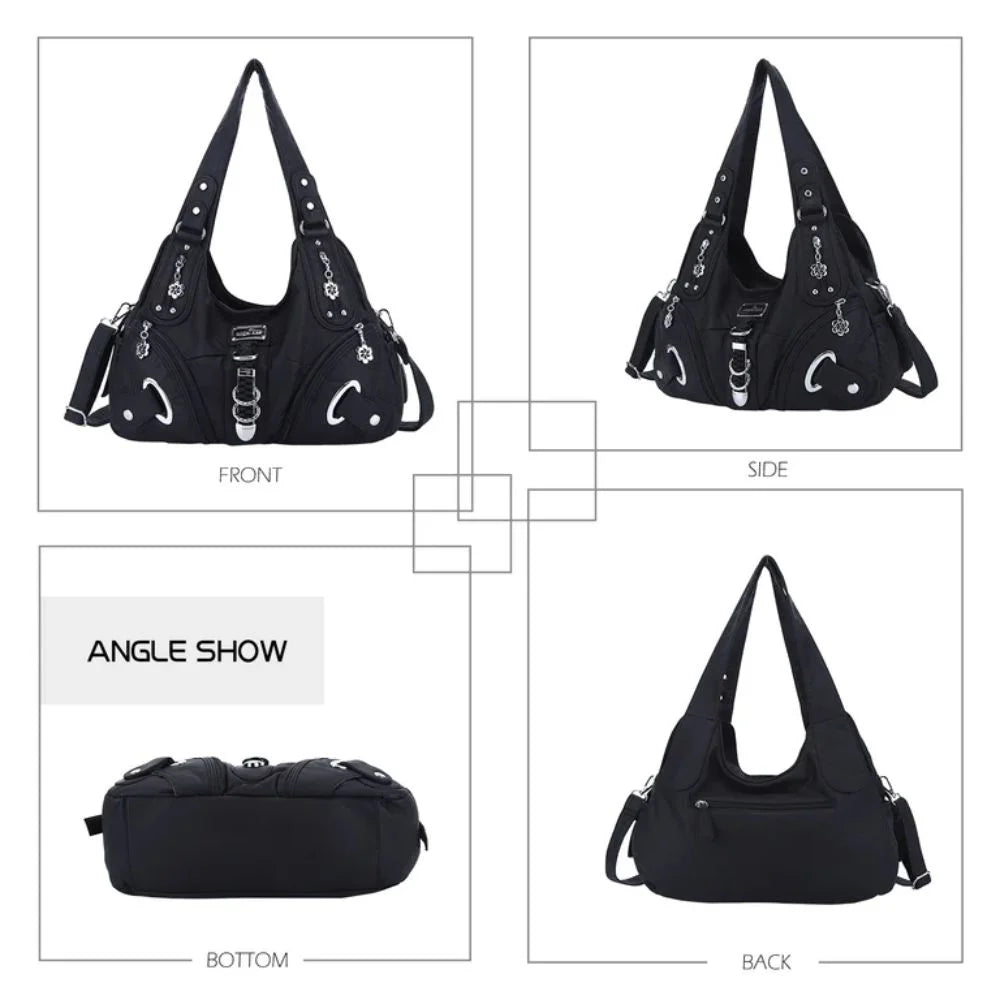 UrbanHobo™ | Multi-Pocket Handbag – Stay Stylish & Organized
