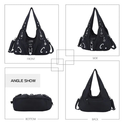 UrbanHobo™ | Multi-Pocket Handbag – Stay Stylish & Organized