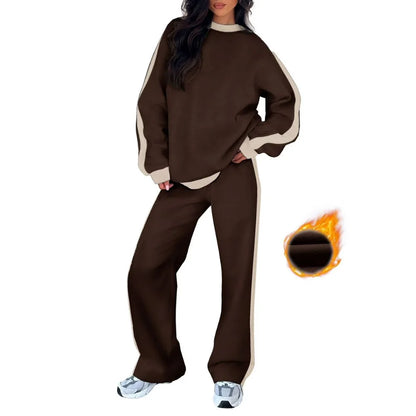 SnugMotion™ | Crewneck Jogger Outfit – Effortless Comfort, Daily Style
