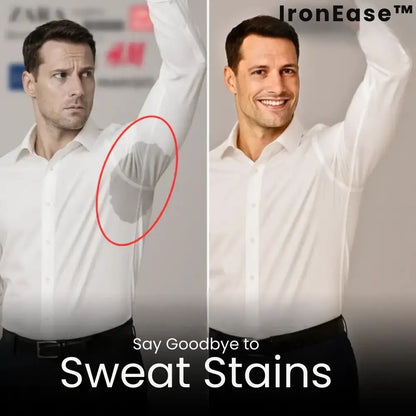 IronEase™ | Wrinkle-Free Slim Fit Shirt – Breathable, Anti-Sweat & Comfortable