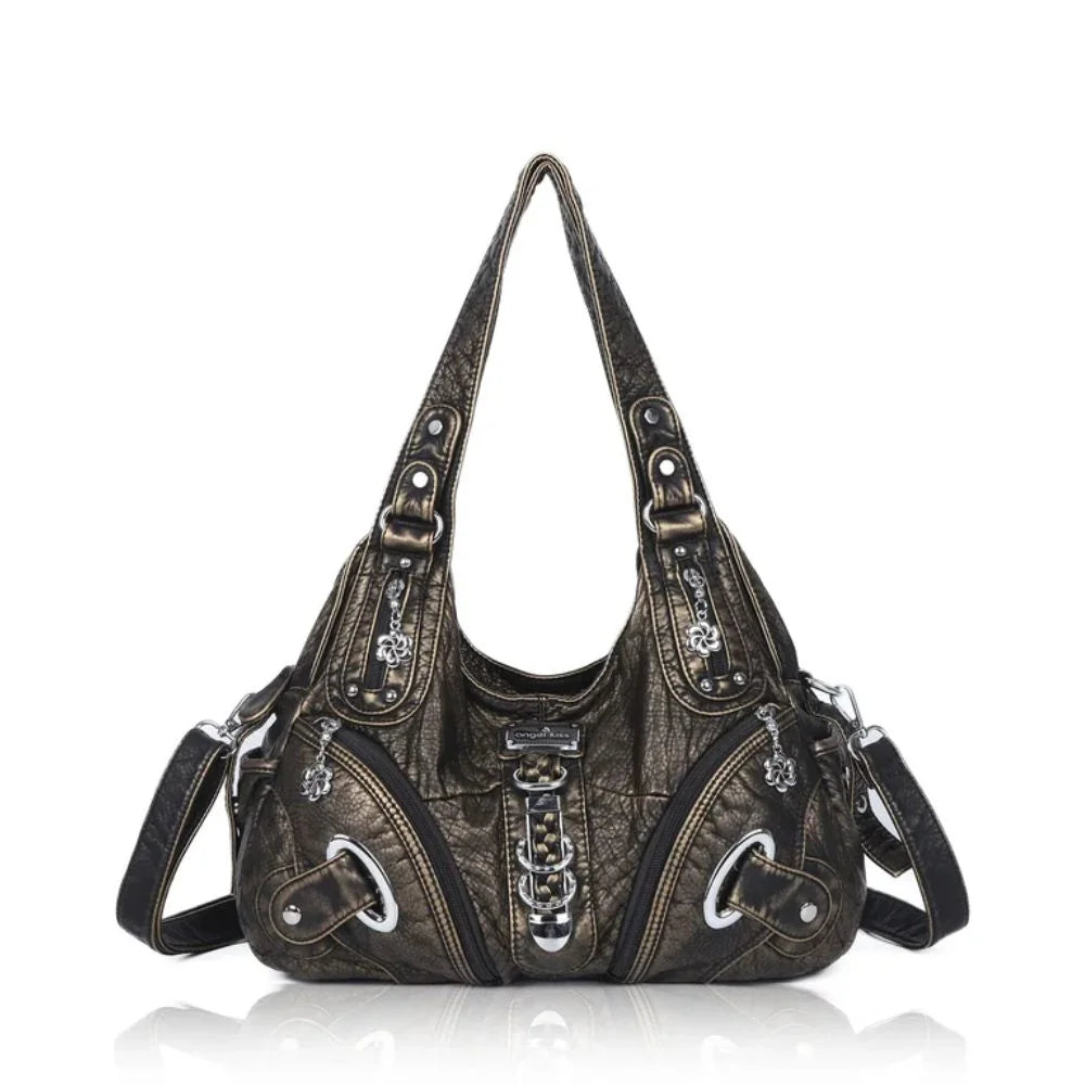 UrbanHobo™ | Multi-Pocket Handbag – Stay Stylish & Organized