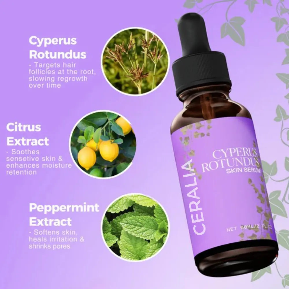 Ceralia™ | Cyperus Rotundus Hair Growth Reduction Serum