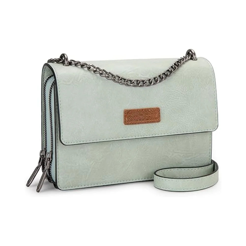 DustyGrace™ | Retro Crossbody Satchel – Soft Look, Strong Impact