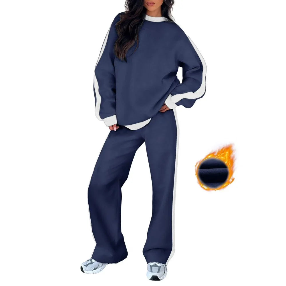 SnugMotion™ | Crewneck Jogger Outfit – Effortless Comfort, Daily Style
