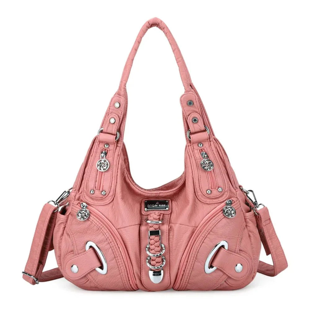 UrbanHobo™ | Multi-Pocket Handbag – Stay Stylish & Organized