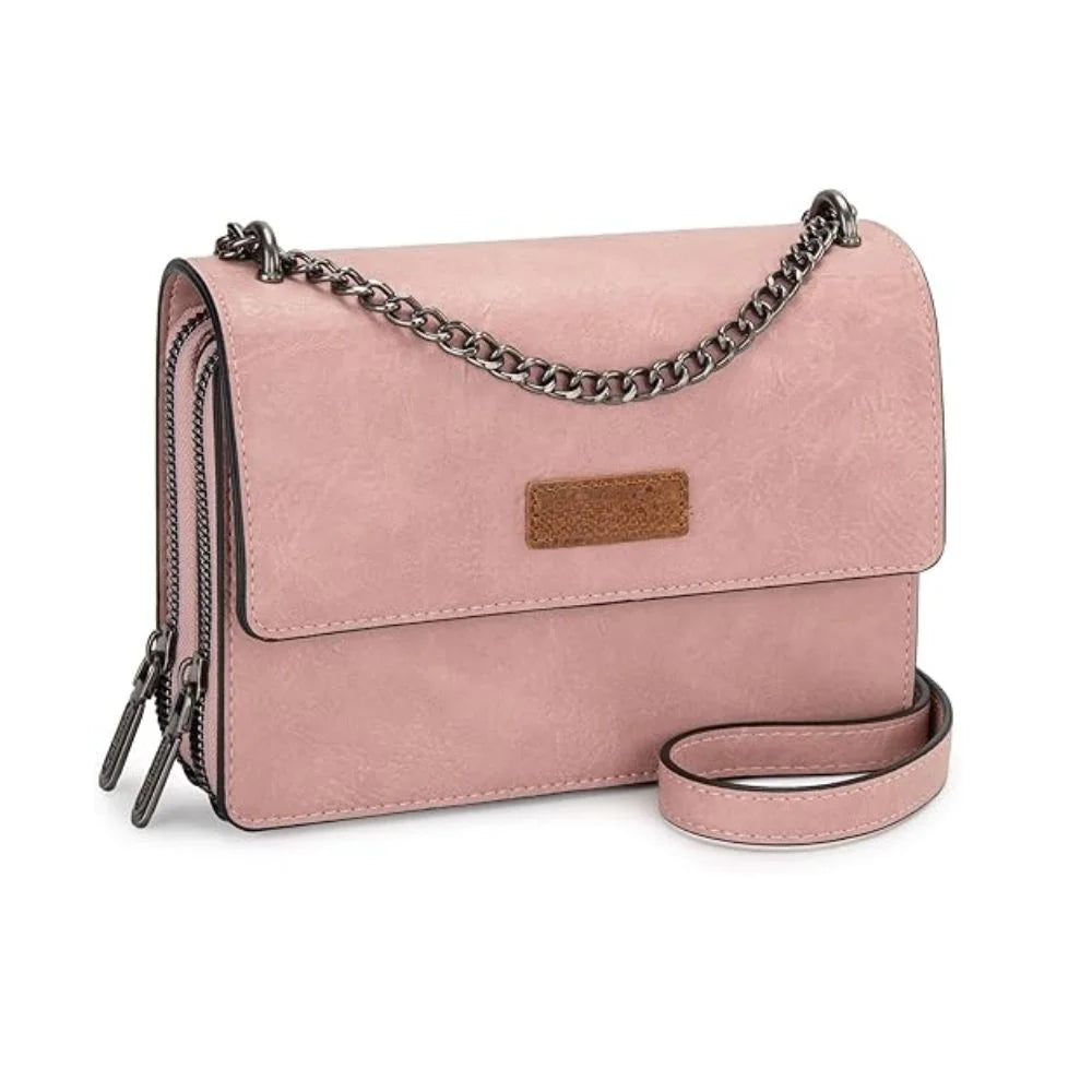 DustyGrace™ | Retro Crossbody Satchel – Soft Look, Strong Impact