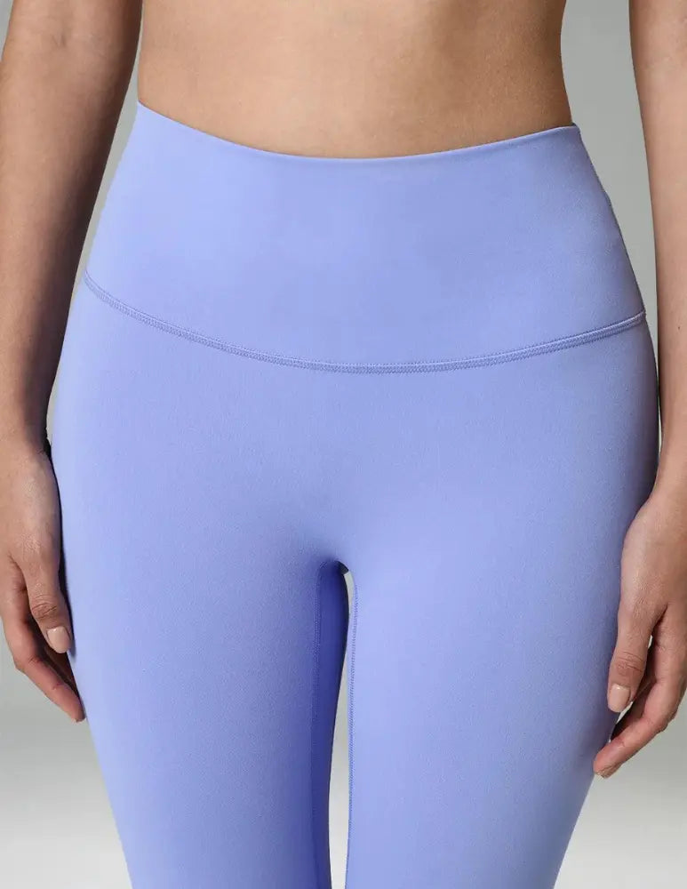 Flexora™ | High-Waisted Performance Leggings – Seamless Front with Inner Pocket