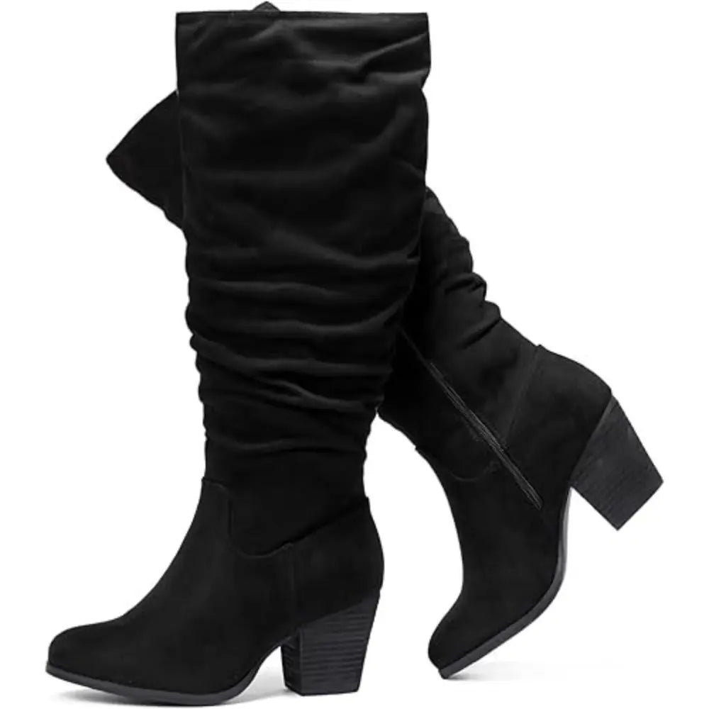 FlexiCalf™ | Extra Wide Knee High Boots – Chic, Cozy & Supportive