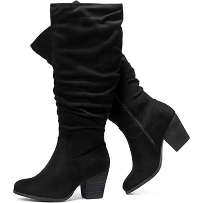 FlexiCalf™ | Extra Wide Knee High Boots – Chic, Cozy & Supportive