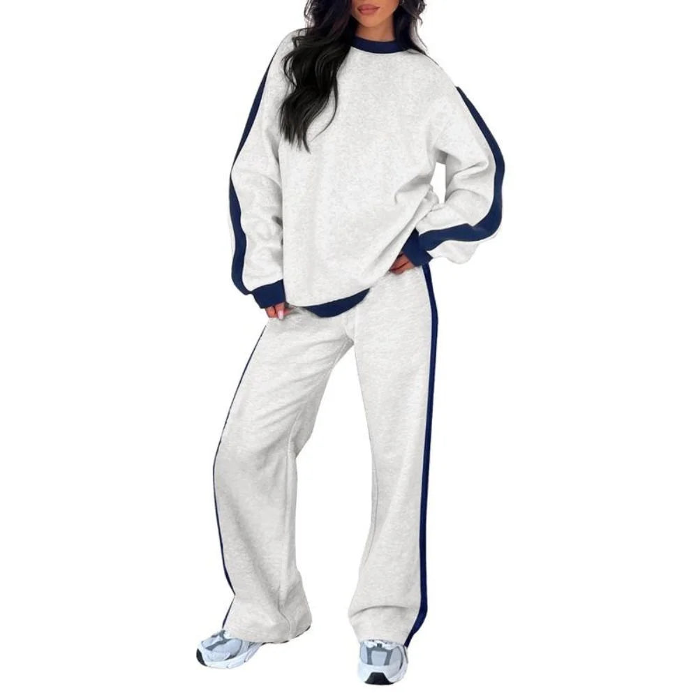 SnugMotion™ | Crewneck Jogger Outfit – Effortless Comfort, Daily Style