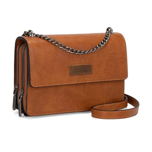 DustyGrace™ | Retro Crossbody Satchel – Soft Look, Strong Impact