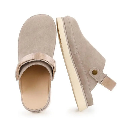 SuedeEase™ | Women’s 2-in-1 Clogs with Backstrap – Comfort, Style & Non-Slip