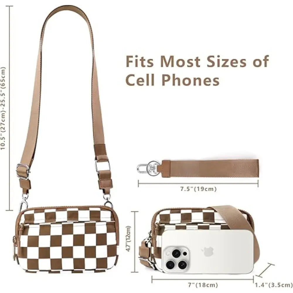 TrioFlex™ | RFID Secure 3-in-1 Crossbody, Wristlet & Wallet