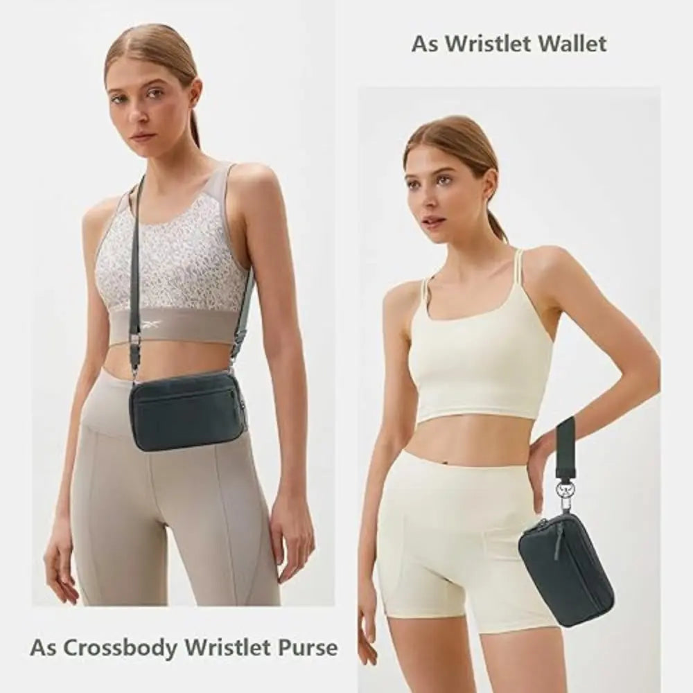 TrioFlex™ | RFID Secure 3-in-1 Crossbody, Wristlet & Wallet