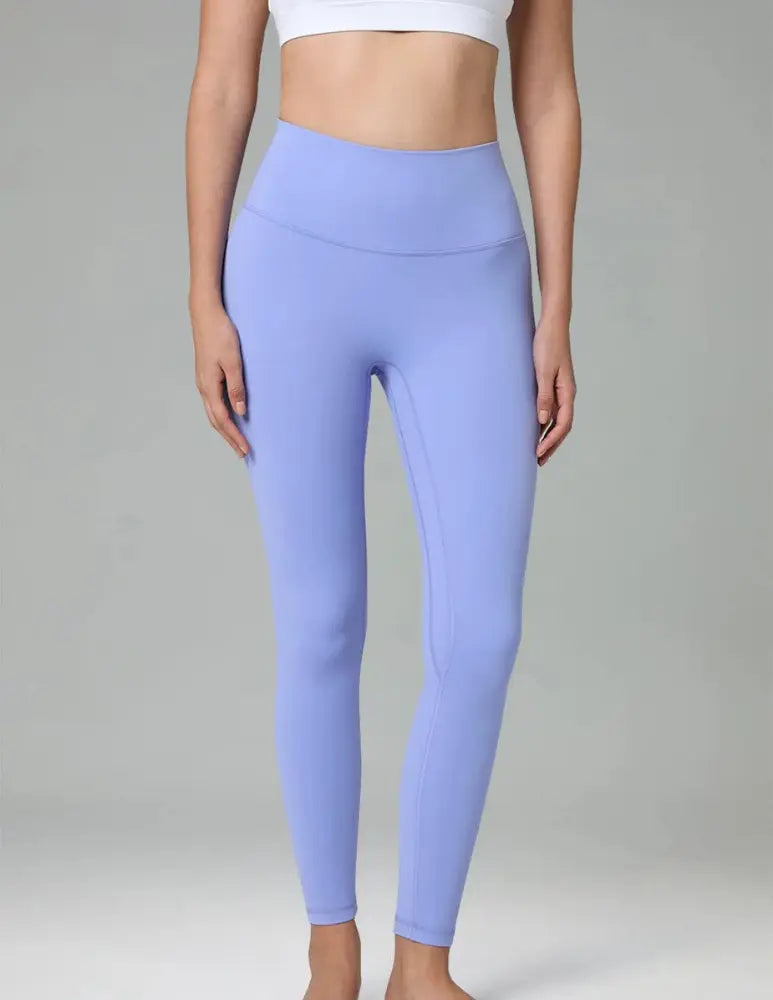 Flexora™ | High-Waisted Performance Leggings – Seamless Front with Inner Pocket