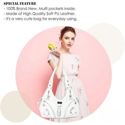 UrbanHobo™ | Multi-Pocket Handbag – Stay Stylish & Organized