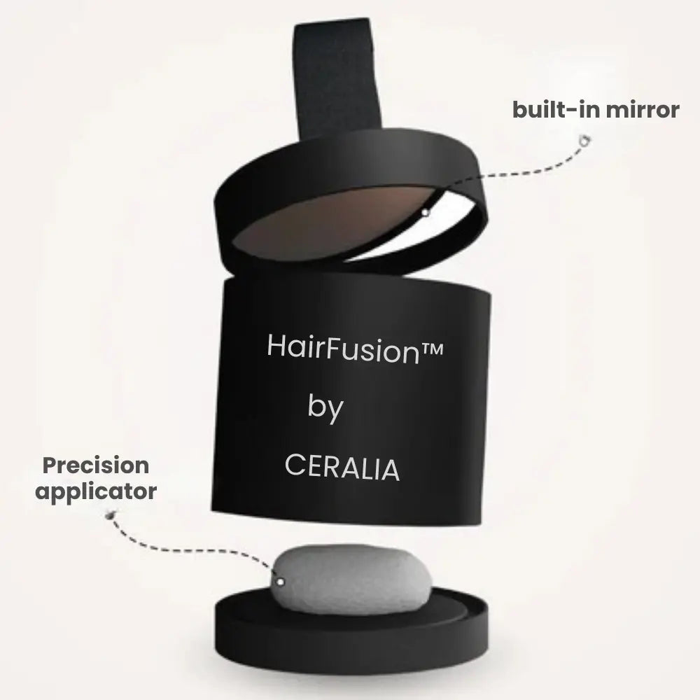 HairFusion™ | Instant Hair Fiber Concealer – Natural, Waterproof & Long-Lasting Density