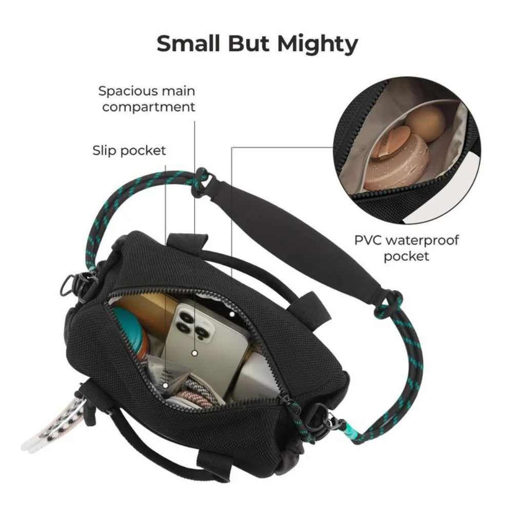SwiftPack™ | Waterproof Duffel for Women | Keep Wet & Dry Items Separated