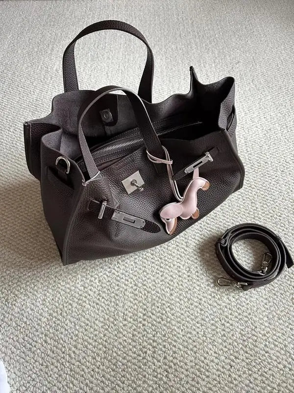 Eleganzia — Genuine Leather Power Tote