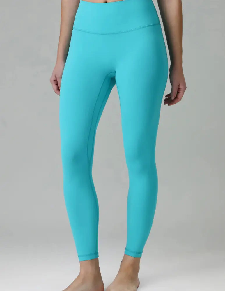 Flexora™ | High-Waisted Performance Leggings – Seamless Front with Inner Pocket