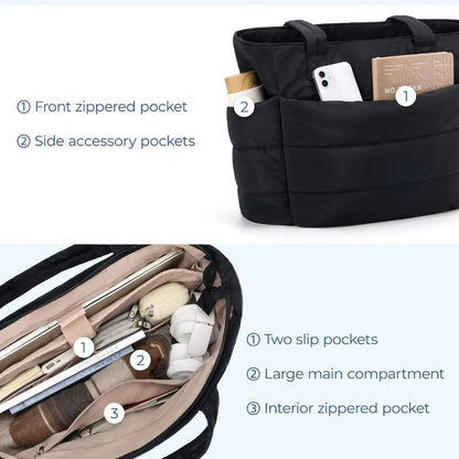 PuffyTote™ | Ultra-Light Quilted Bag
