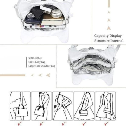 UrbanHobo™ | Multi-Pocket Handbag – Stay Stylish & Organized