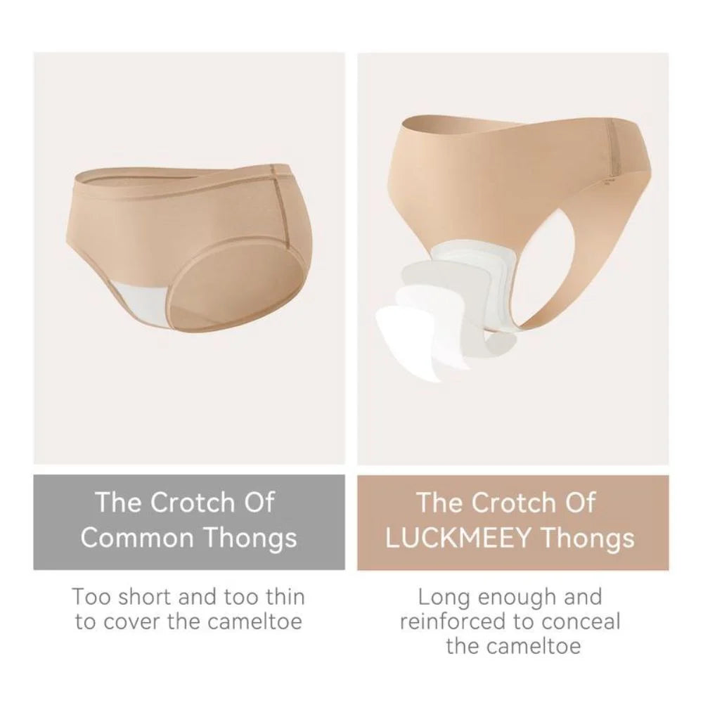 SoftGuard™ | No Camel Toe Seamless Thong | All-Day Freshness & Confidence