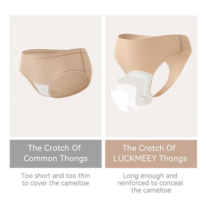 SoftGuard™ | No Camel Toe Seamless Thong | All-Day Freshness & Confidence