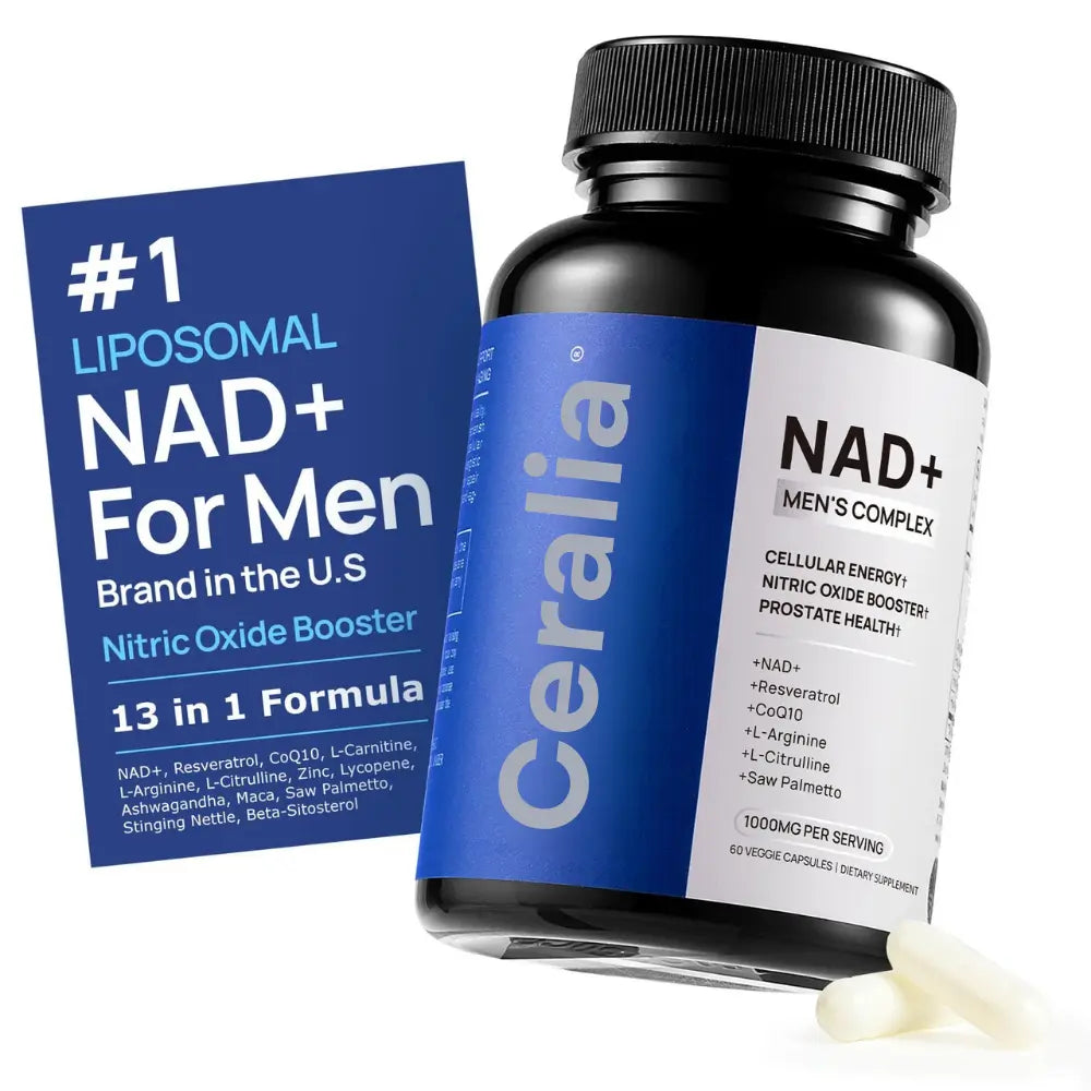 Ceralia™ | NAD+ Complex for Men’s Vitality & Performance