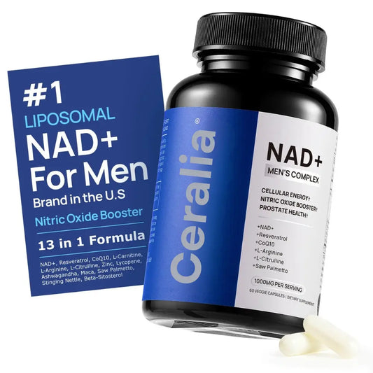 Ceralia™ | NAD+ Complex for Men’s Vitality & Performance