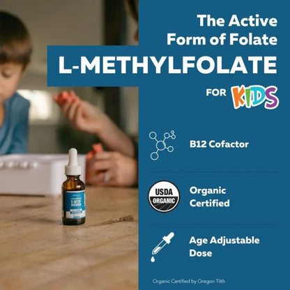 Ceralia™ | Kids Methylfolate + B12 Cofactor Drops
