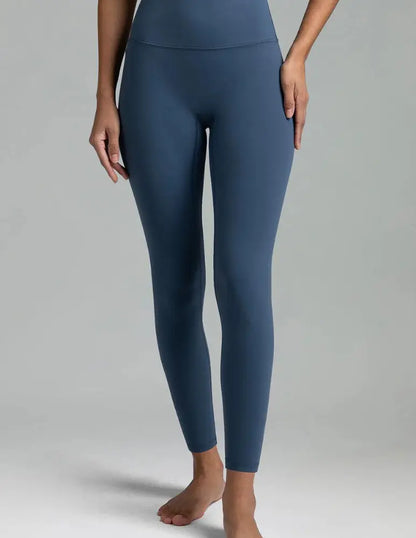 Flexora™ | High-Waisted Performance Leggings – Seamless Front with Inner Pocket