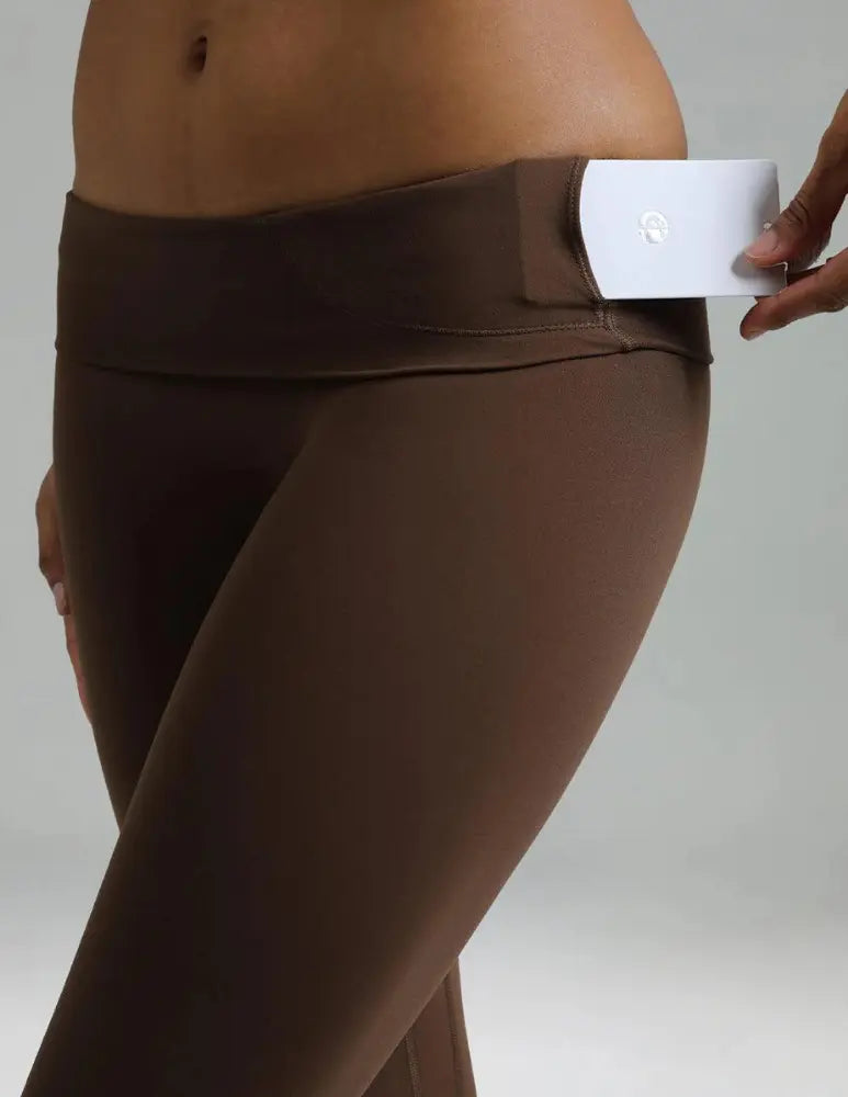 Flexora™ | High-Waisted Performance Leggings – Seamless Front with Inner Pocket