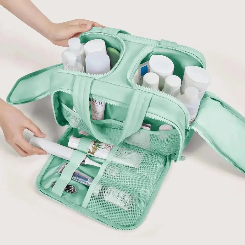 OrgaCase™ | Large Capacity Travel Pouch – Multifunctional Storage Made Easy