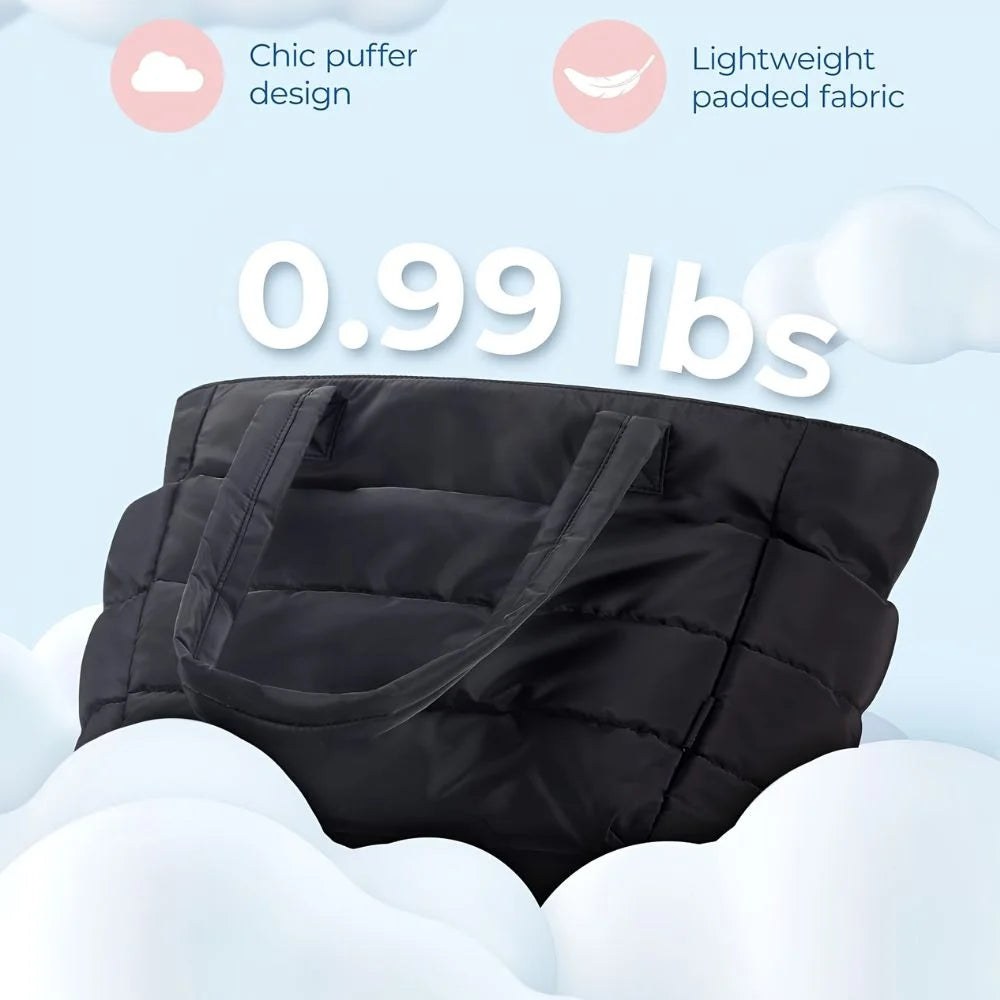 PuffyTote™ | Ultra-Light Quilted Bag