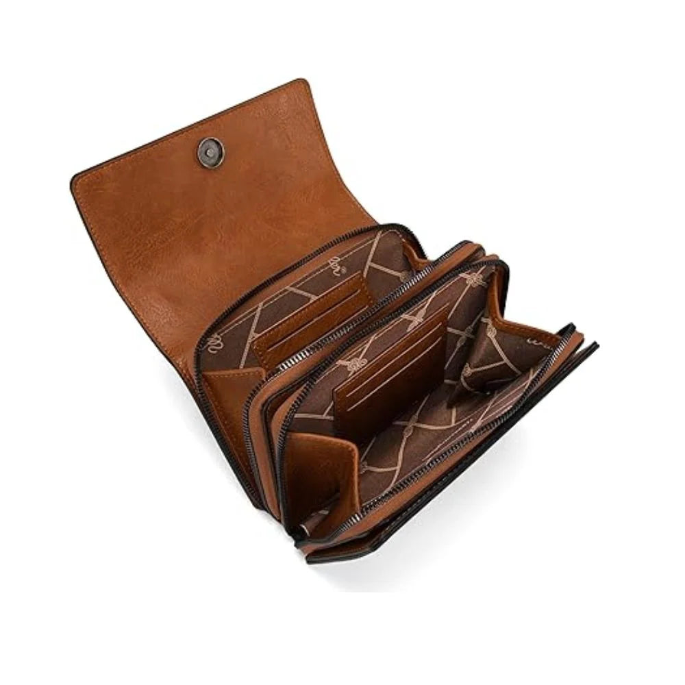 DustyGrace™ | Retro Crossbody Satchel – Soft Look, Strong Impact