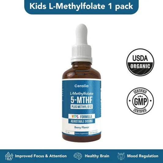 Ceralia™ | Kids Methylfolate + B12 Cofactor Drops