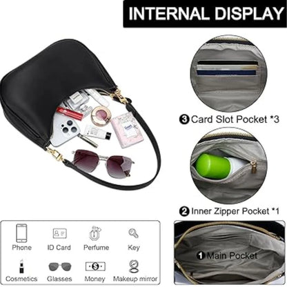 Kalyssa™ | Retro Shoulder Bag – Small Size, Big Impact