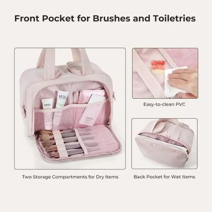 OrgaCase™ | Large Capacity Travel Pouch – Multifunctional Storage Made Easy