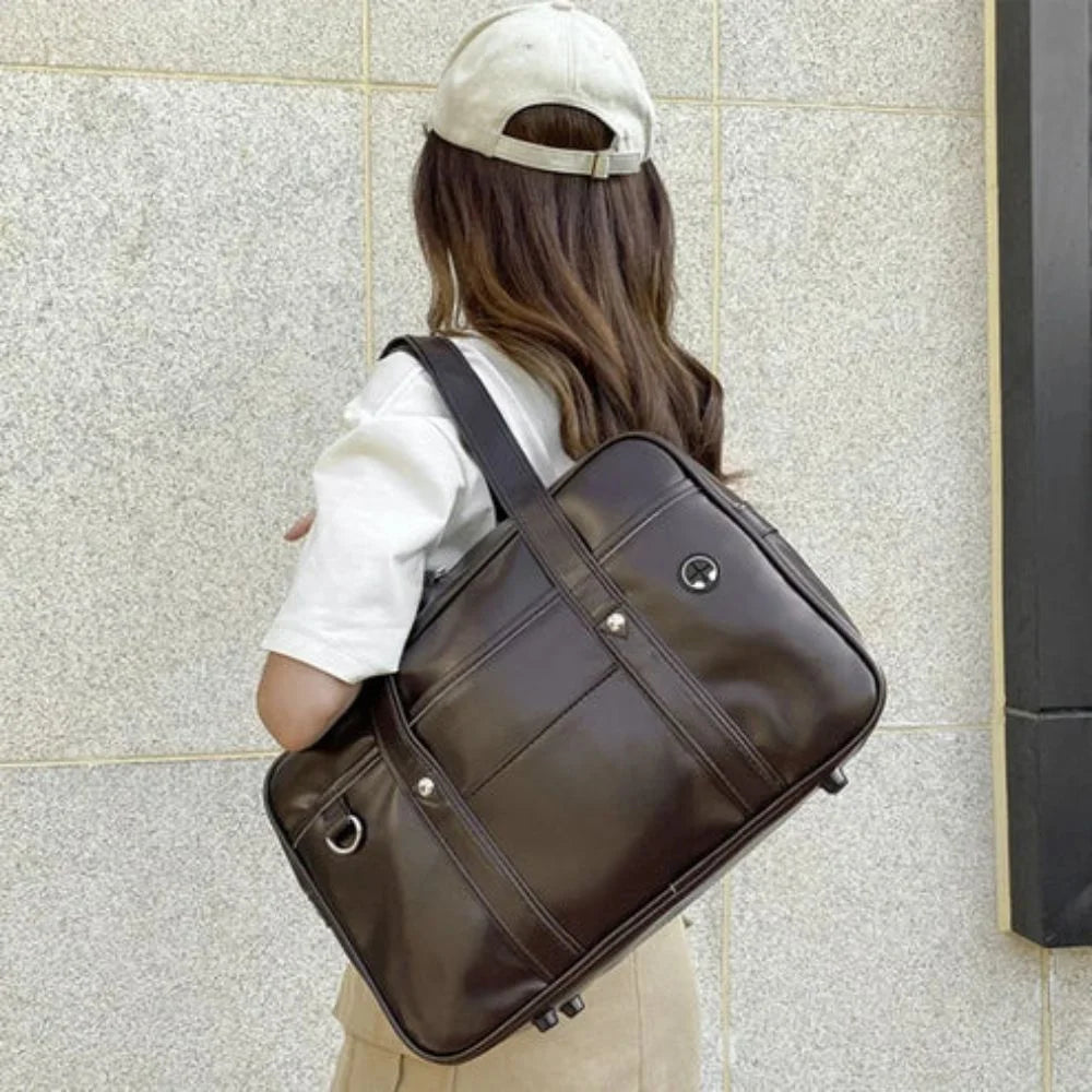 TokyoCharm™ | Japanese Shoulder Bag | Effortless Style & Space