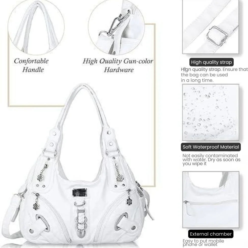 UrbanHobo™ | Multi-Pocket Handbag – Stay Stylish & Organized