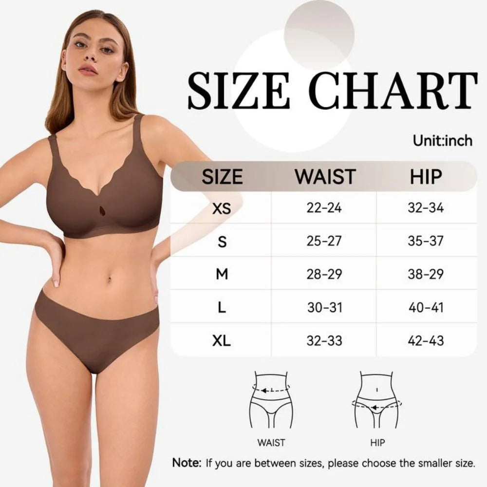 SoftGuard™ | No Camel Toe Seamless Thong | All-Day Freshness & Confidence