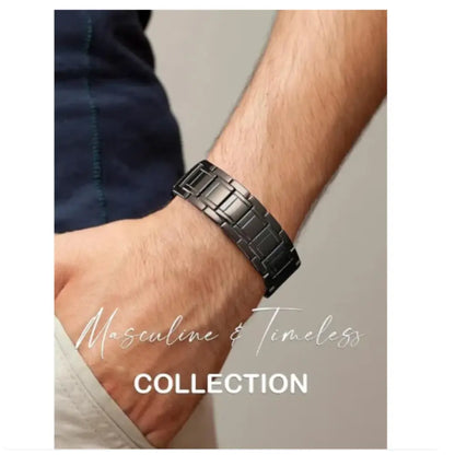 MagnoCopper™ | Men’s Pure Copper Magnetic Bracelet – 3X Strength & Pain Relief