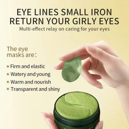 Avomé™ | Avocado Collagen Eye Mask – Hydrating, Anti-Dark Circles & Firming (60 pcs Set)