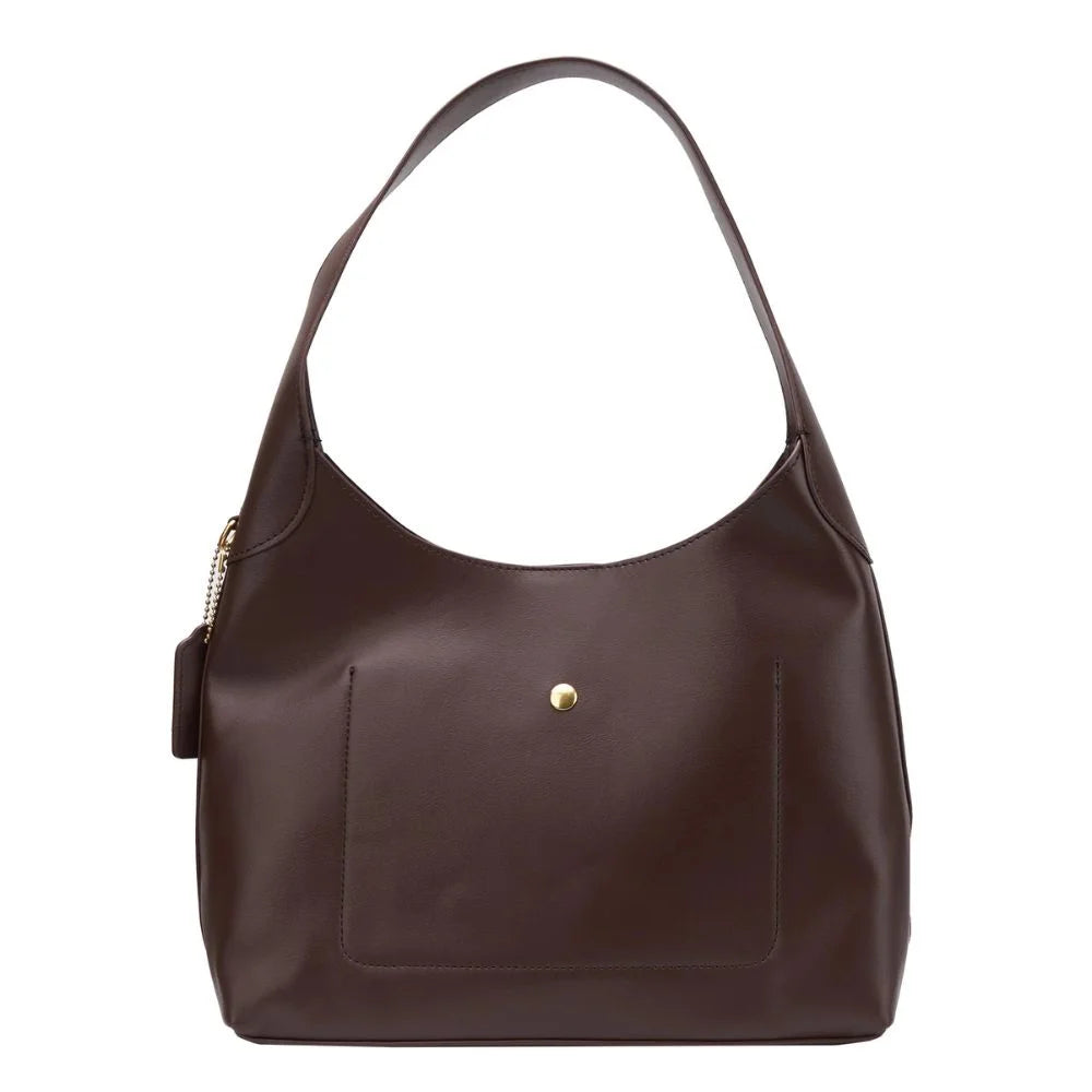 UrbanEase™ | Soft Vegan Leather Shoulder Bag – Carry Light, Look Sharp